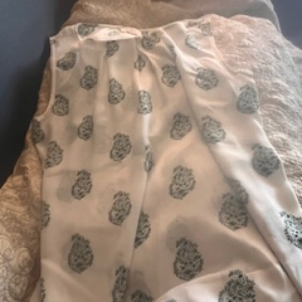 Sleeveless Chiffon Blouse